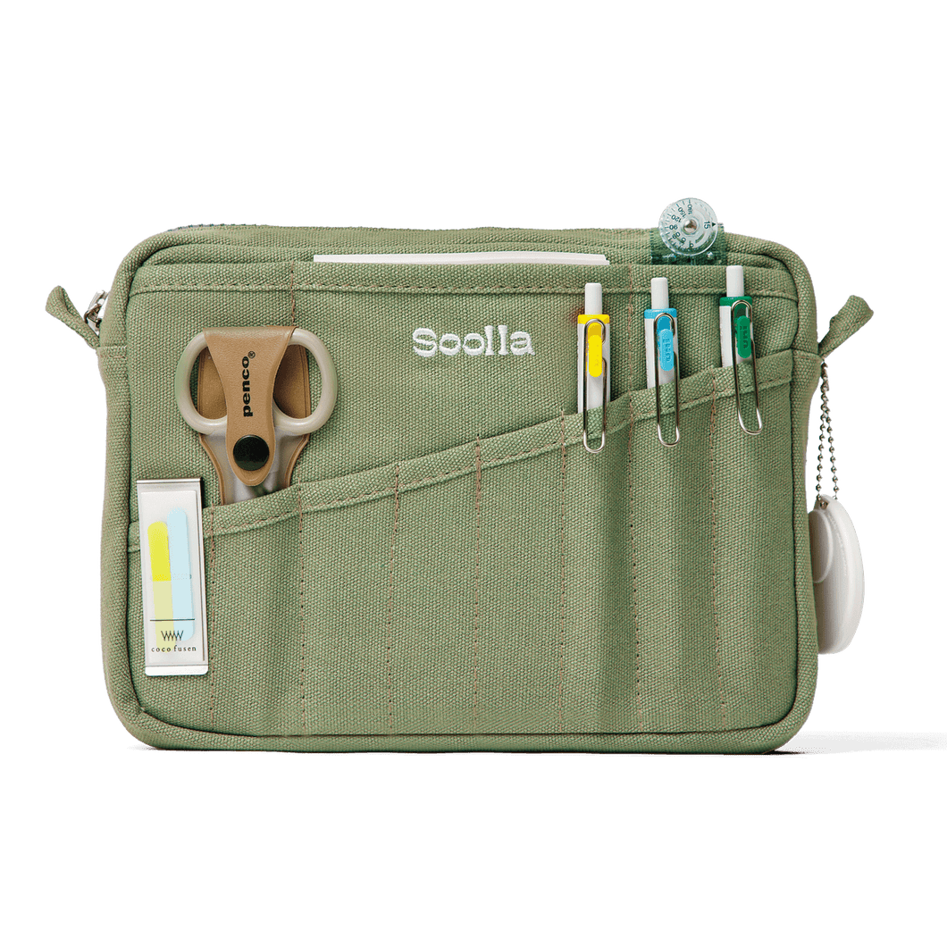 Soolla® Studio Pouch in Ganja Green