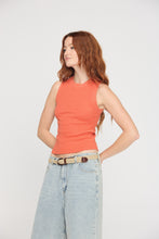 The Player Racer Back Tank in Kisses