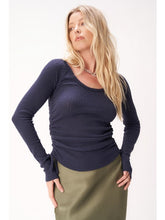 The Gimmie More Top in Galaxy Blue