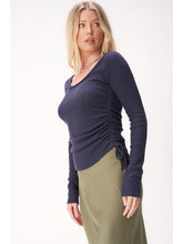 The Gimmie More Top in Galaxy Blue
