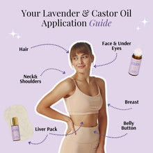 Organic Castor Oil Roll-On with Lavender