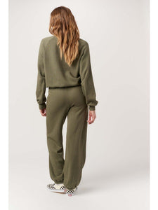 The Time to Chill Sweatshirt in Olive