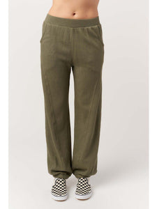 The Time to Chill Seamed Jogger in Olive