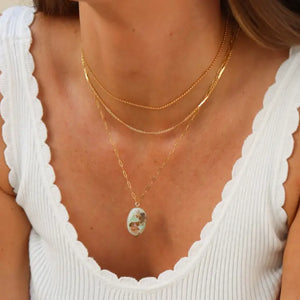 The Sea Drift Necklace - 18" 14k Gold Fill
