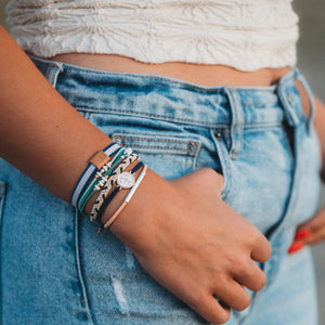 K'Lani Anchor Hair Tie Bracelets