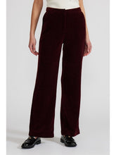 The Casey Corduroy Pant in Burgundy