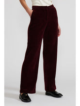 The Casey Corduroy Pant in Burgundy