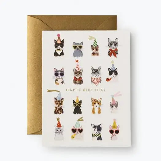 The Cool Cats Birthday Card
