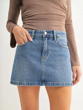 The Denim Mirco Mini Skirt