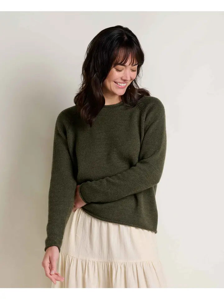 Women's Alpineglo Sweater in Olive