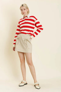 The Rugby Shirt in Red