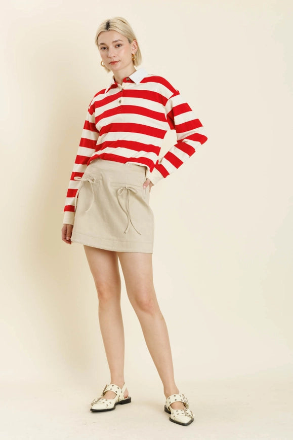 The Rugby Shirt in Red