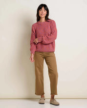 The Twigtree Crew Sweater in Flamingo - Organic Cotton