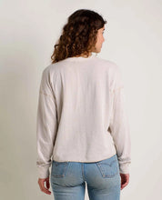 Women's Nord Reversible Long Sleeve Henley in Salt