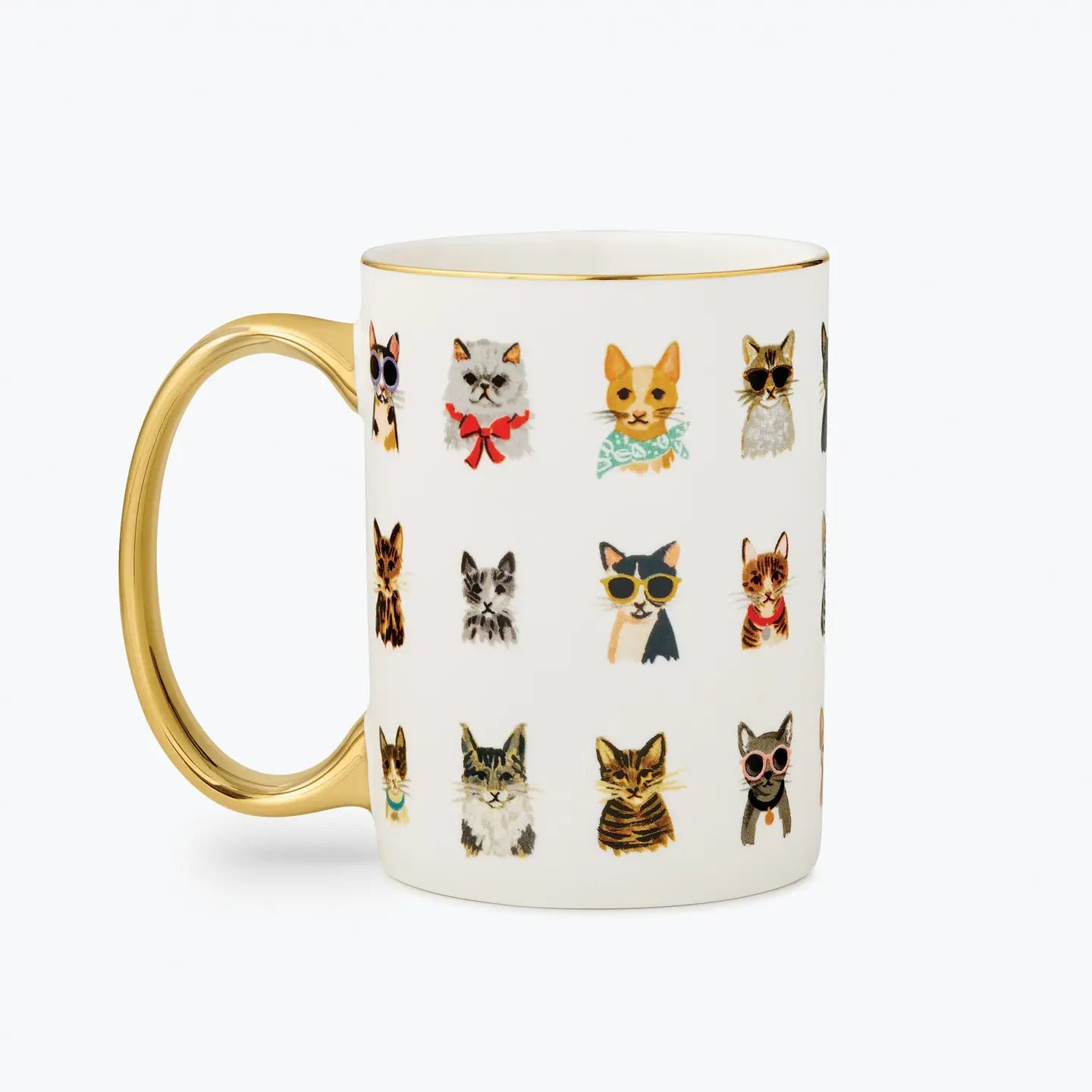 Cool Cats Porcelain Mug - Rifle Paper Co.