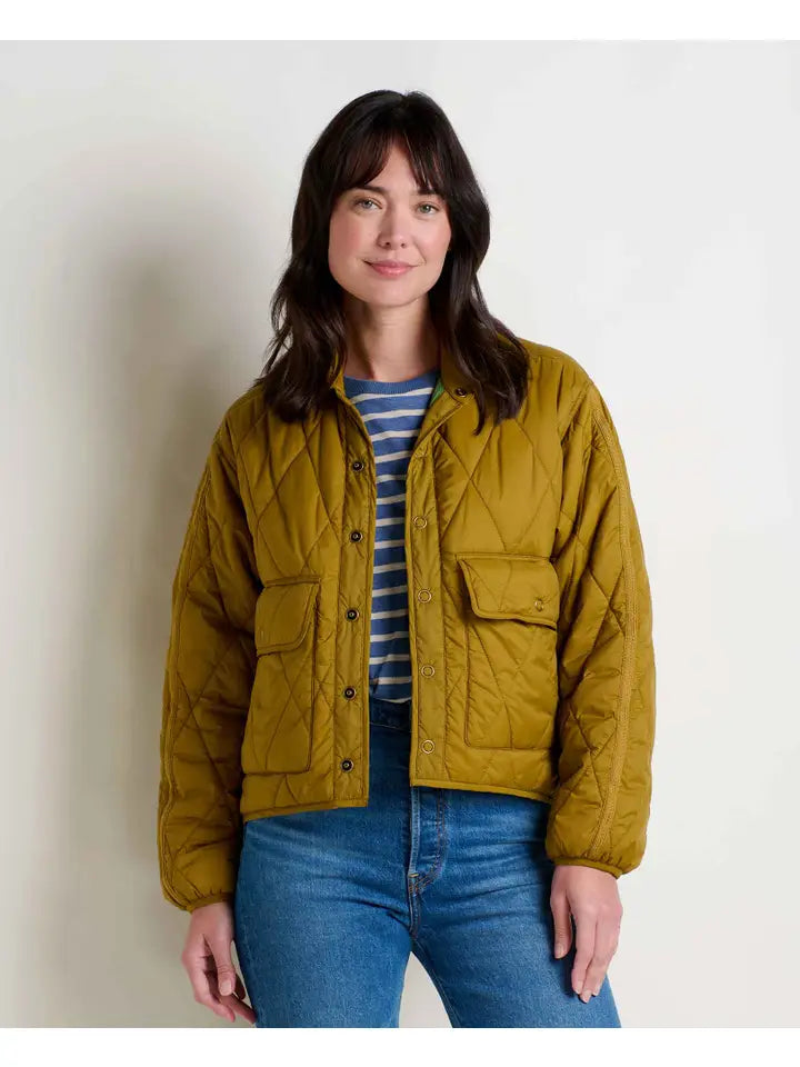 Women's Nomader Reversible Jacket in Artichoke