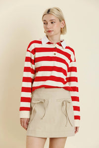 The Rugby Shirt in Red