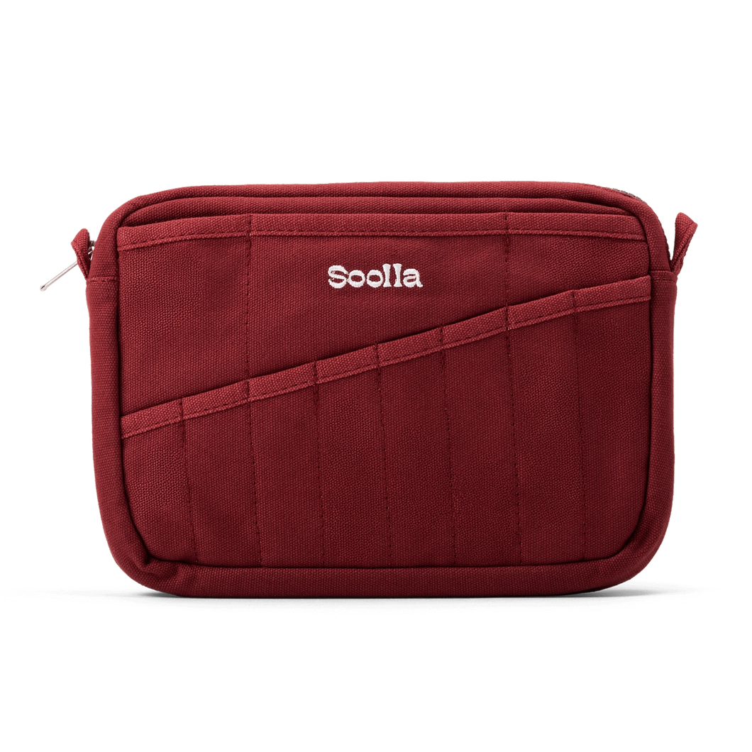 Soolla® Studio Pouch in Sangria