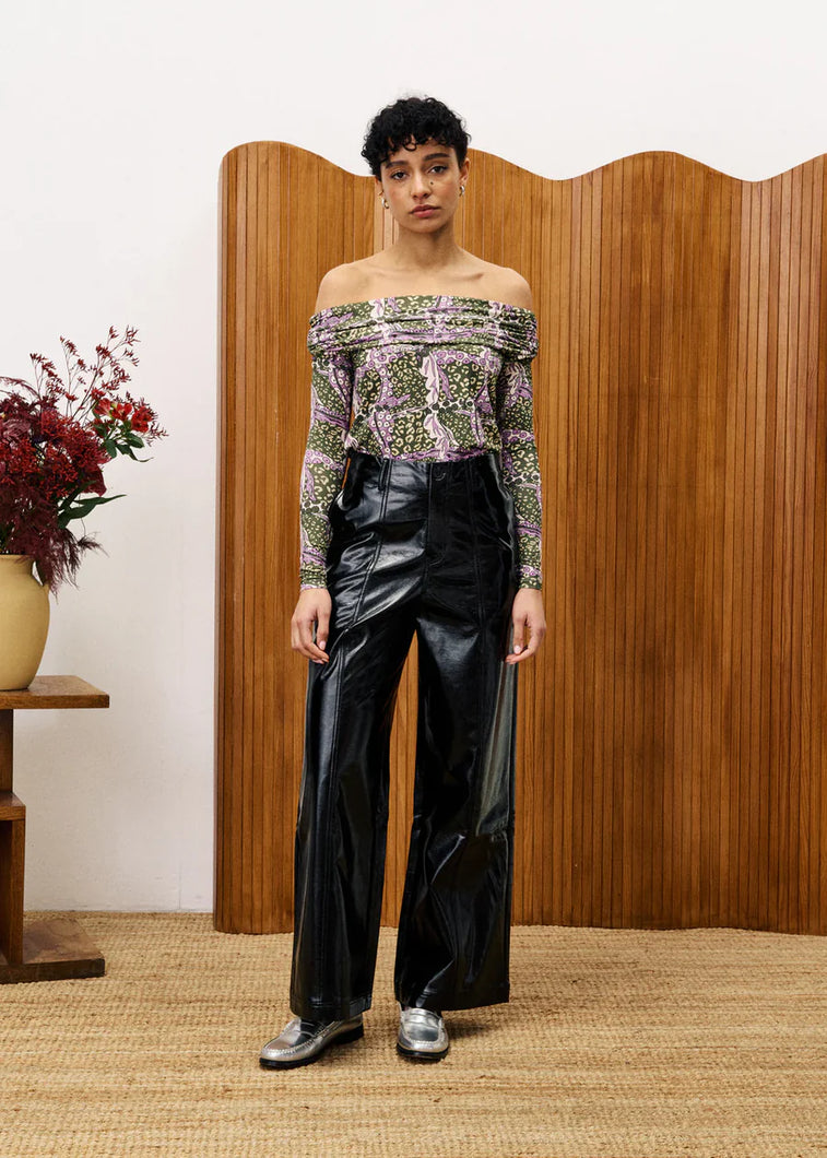 The Siamois Pant in Noir