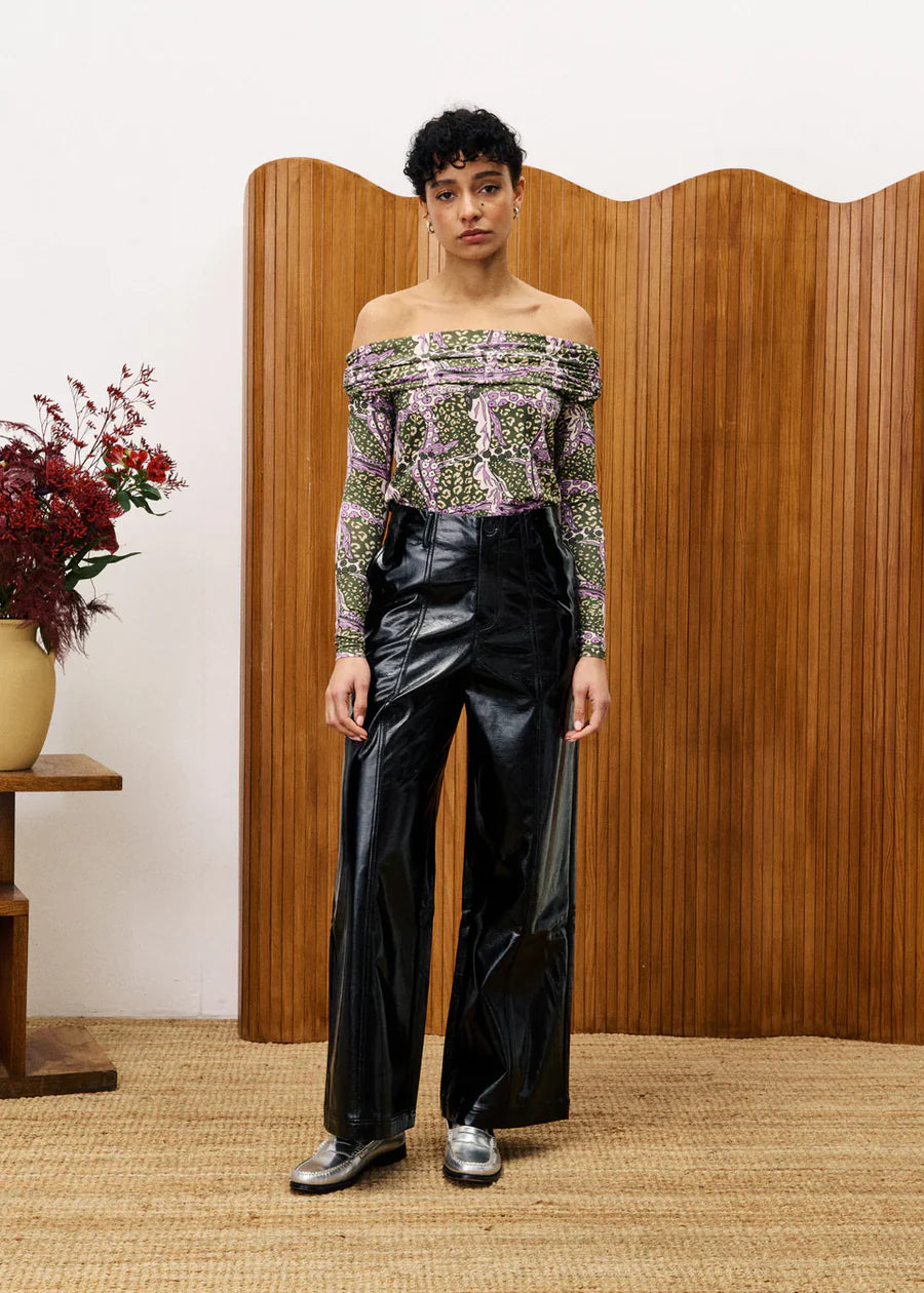 The Siamois Pant in Noir