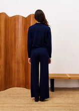 The Chedid Sweater in Bleu Marine