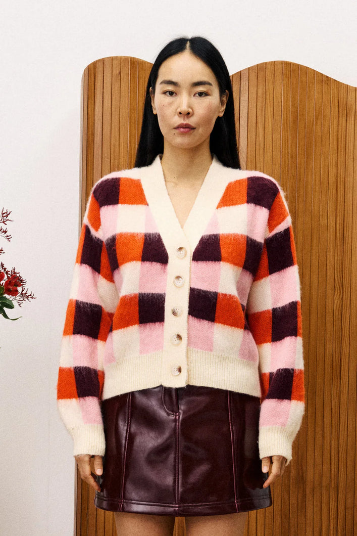 The Viola Sweater in Rose