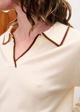 The Triolet Sweater in Creme