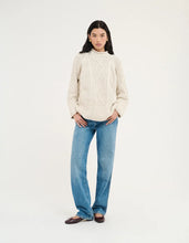 The Dockside Sweater in Cream