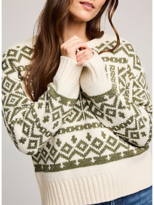 The Cypress Sweater in Moss