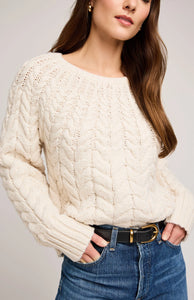 The Lorenzo Sweater in Cream
