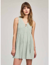 The Zoey Mini Dress in Pistachio Gingham