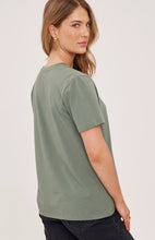 The Victoria T-Shirt in Aspen Green