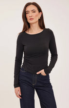 The Reese Long Sleeve Shirt in Black