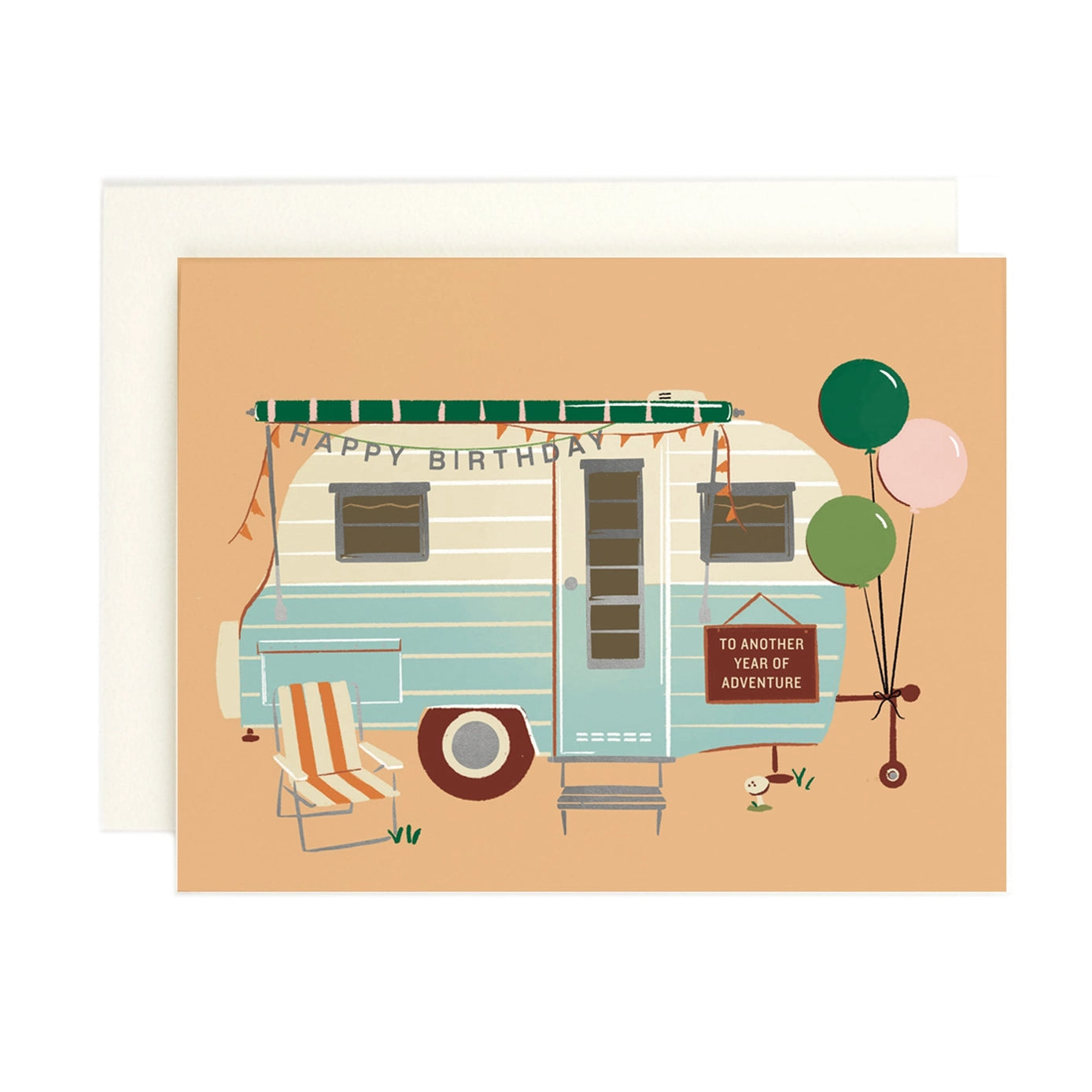 Happy Camper Birthday Greeting Card – Fathom & Co