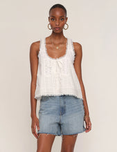 The Ena Top in Eggshell