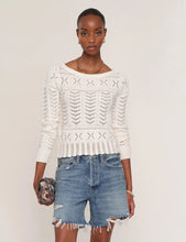 The Hansen Sweater in Eggshell