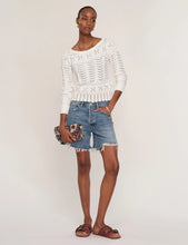 The Hansen Sweater in Eggshell