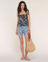 The Almeria Top in Blue