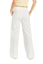 Mid-rise Cargo Lounge Pant in White