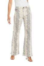 White Snake Relaxed Boot Cut