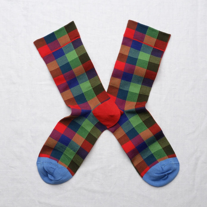 Incarnate Plaid Socks