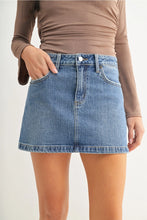 The Denim Mirco Mini Skirt