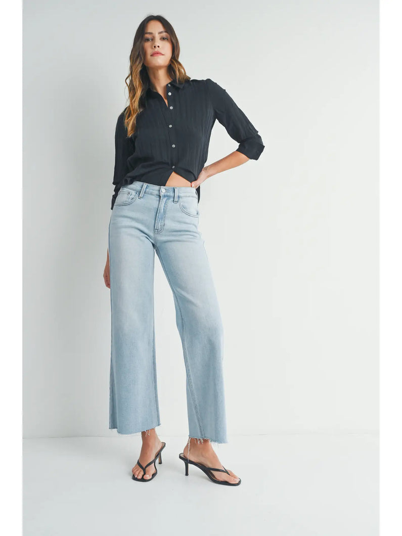 The Wide Leg in Light Denim