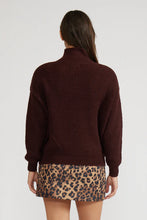 The Axel Turtleneck Sweater in Brown