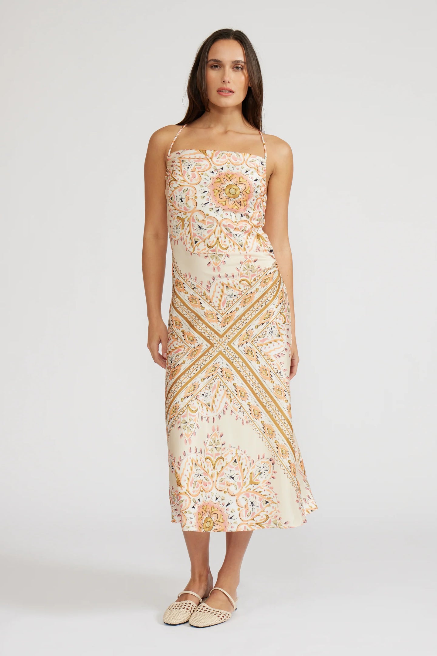 The Eden Dress in Paisley