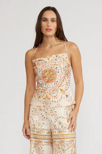 The Ellen Top in Paisley