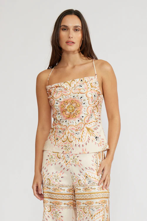 The Ellen Top in Paisley