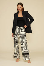 The Rue Pants - Cream Black