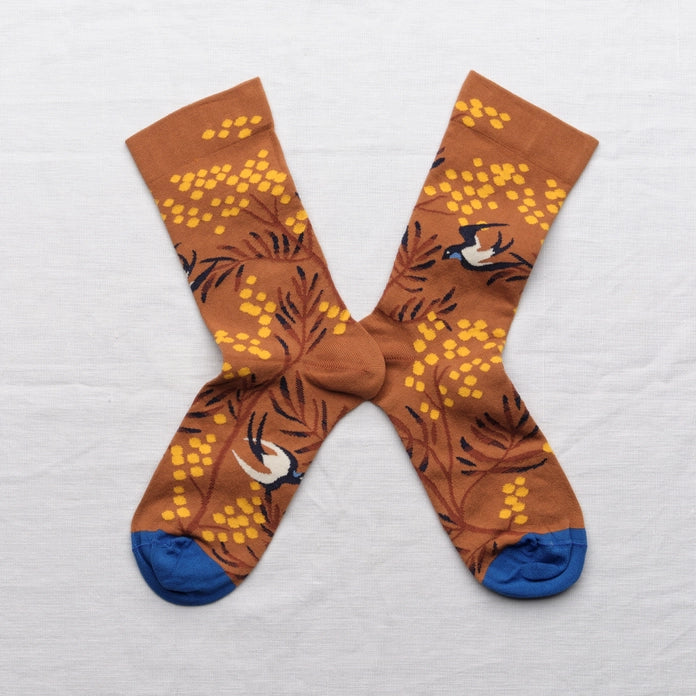 Mimosas Caramel Sock