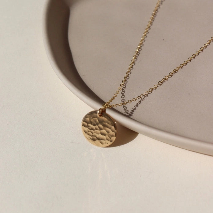 Moon Drop Necklace | 14k Gold Fill